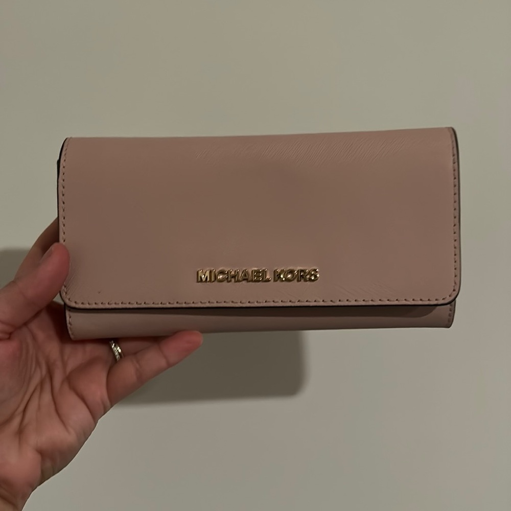 Pink Michael Kors wallet
